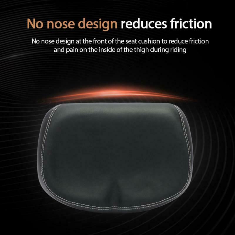 Comfortable PU Pad Big Ass Bike Cycling Noseless Saddle Bicycle Seat CushionSJ