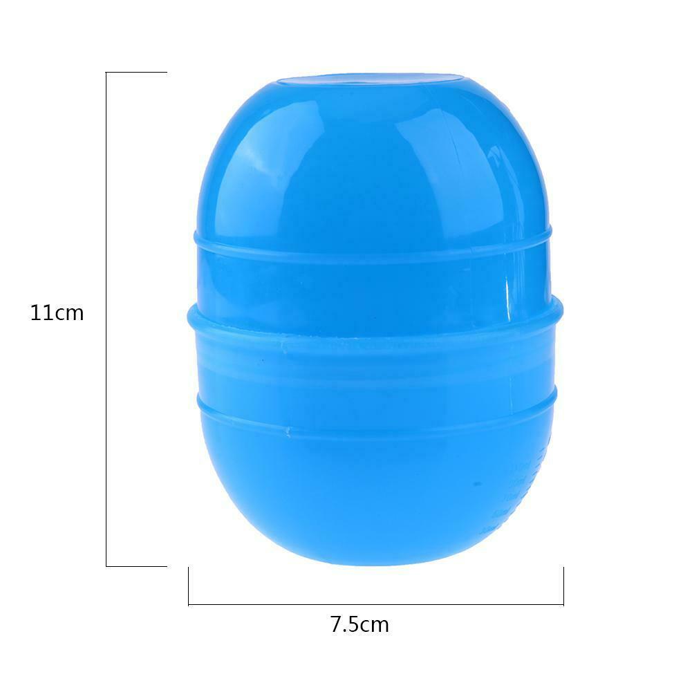 Small Size Blue Hair Dye Cup Double Scale Coloring Mixing Suction Bowl @