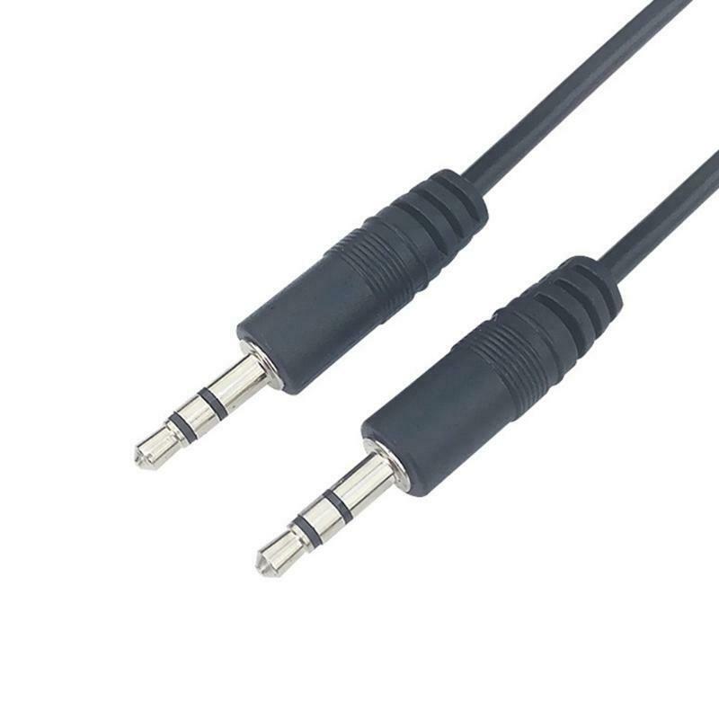 Male to 3.5mm Male Audio Cable Stereo Adapter Extension Wire Cord for Amplifiers