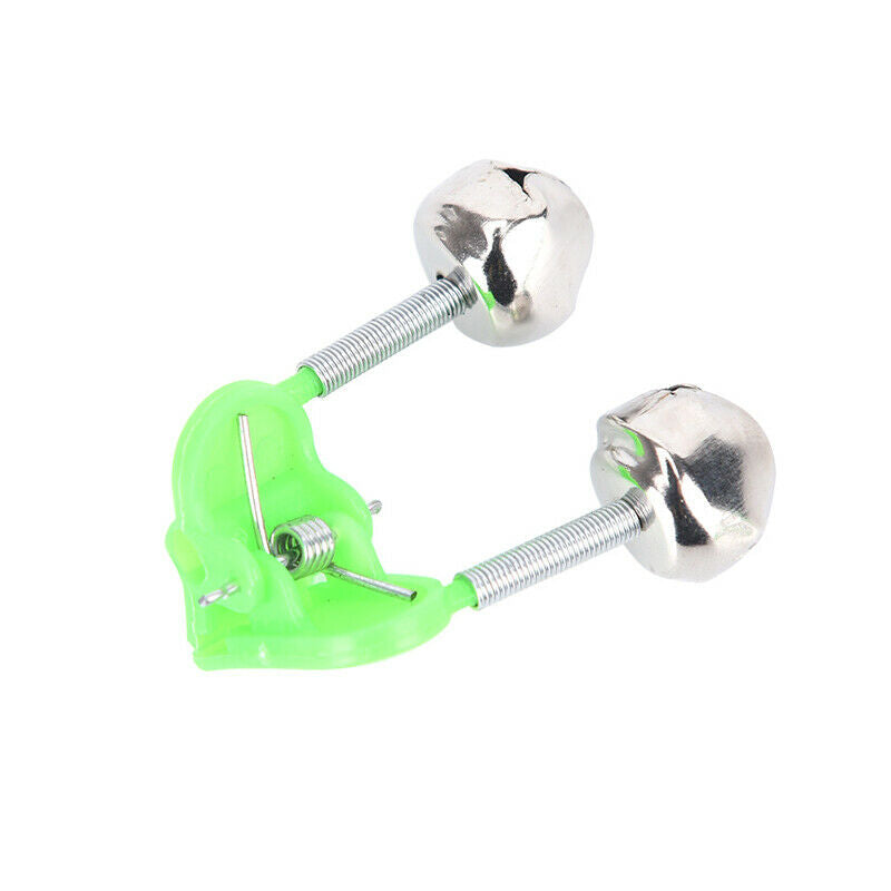 5 Pcs/lot Bite Alarms Fishing Bells Fishing Accessory Clip Bells Ring Green A Re