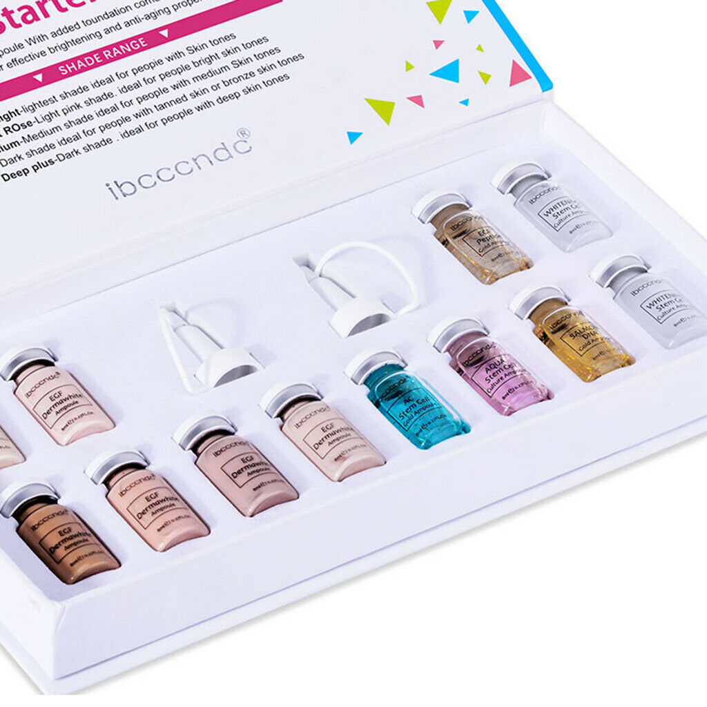 8ml Full Coverage Brightening Liquid Foundation Nourishing Facial Serum 03