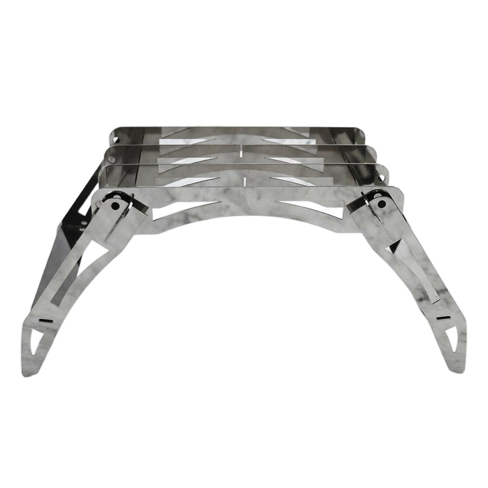 Foldable Detachable Burner Stove Stand Outdoor Pot Holder Picnic BBQ Grill