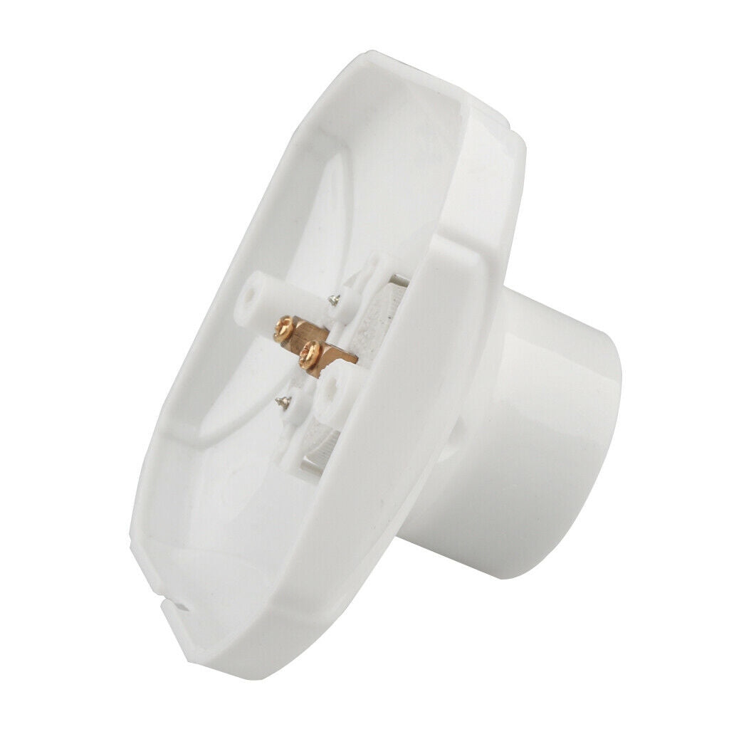 Screw Ceramic Bulb Holder E27 Porcelain Heat Lamp Socket AC 220V-250V, Size