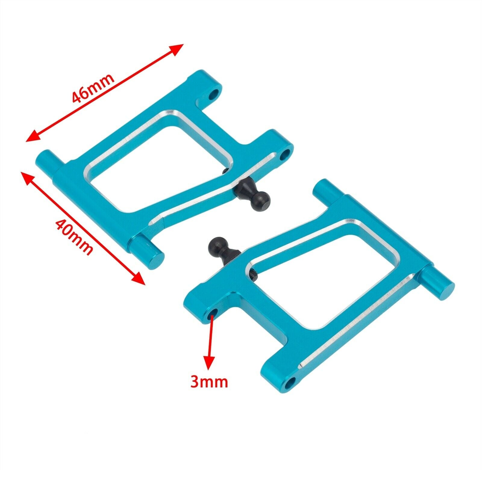 RC Front/Rear Arm for Tamiya TT01 RC Flat Sports Car Vehicle DIY Replacement