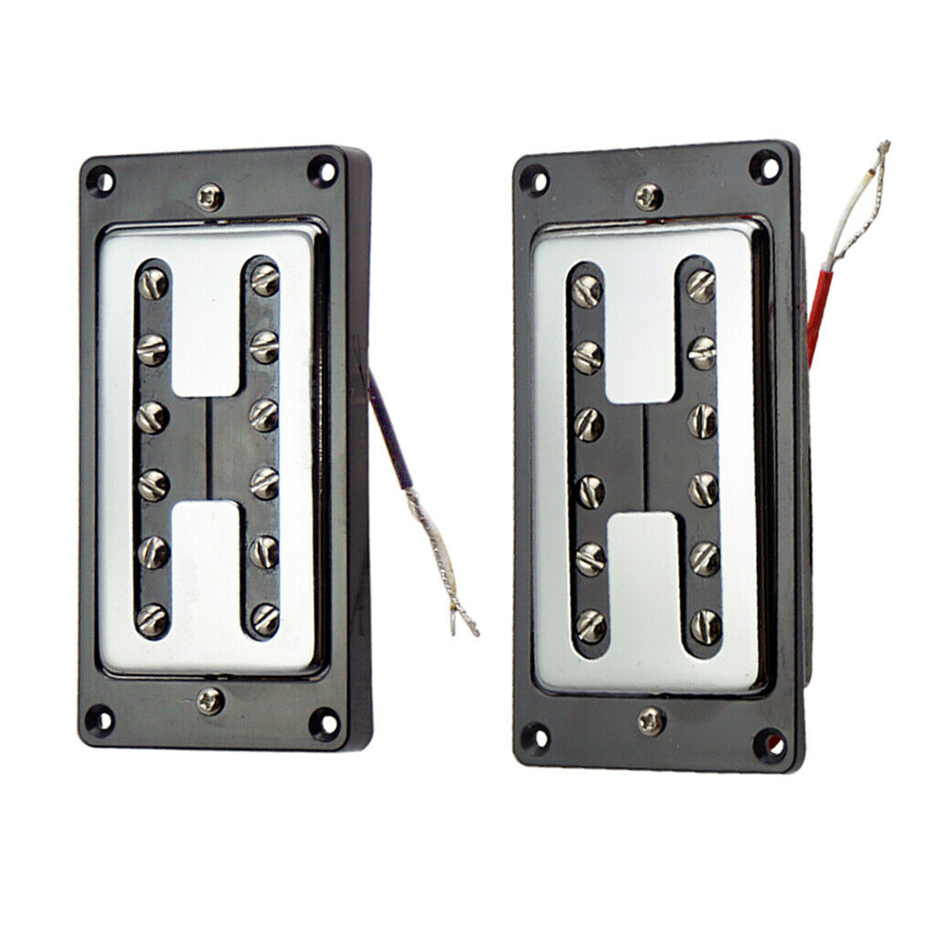 2pcs Guitar Humbucker Neck / Bridge Pickups Set for LP Electric Guitar