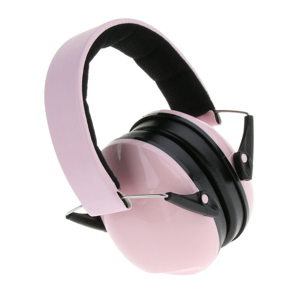 Babies Kids Ear Muff Defenders Noise Reduction Festival Protection Pink