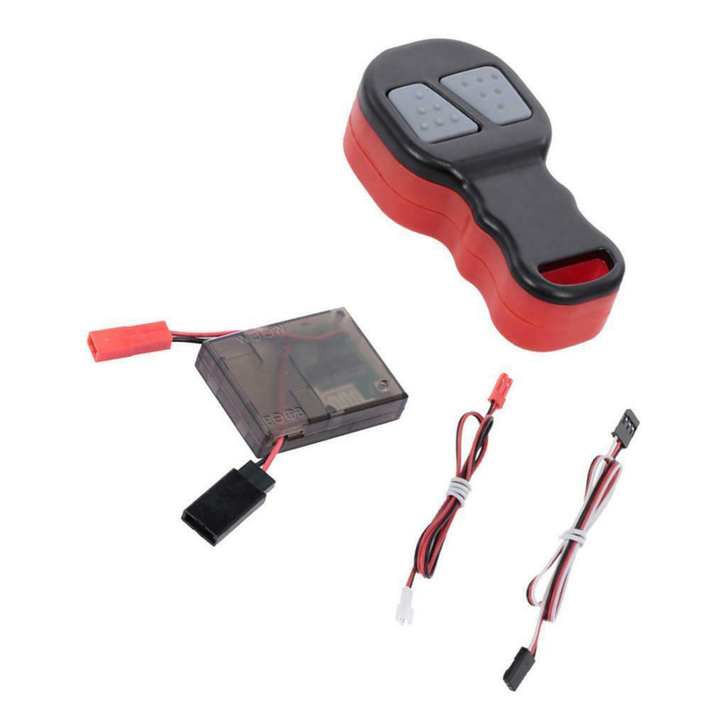 Wireless Remote RC Crawler Winch Wired Automatic Winch Control System and