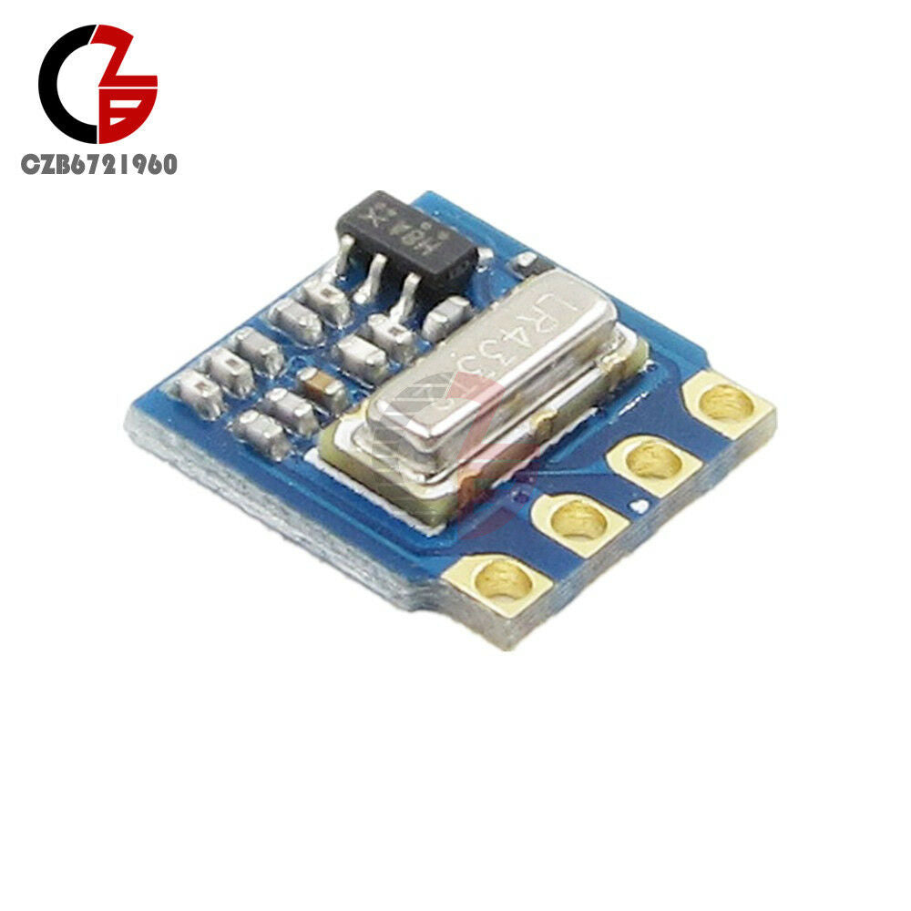 2PCS H34A-433 433Mhz ASK 2.6-12V Mini Wireless Transmitter Module