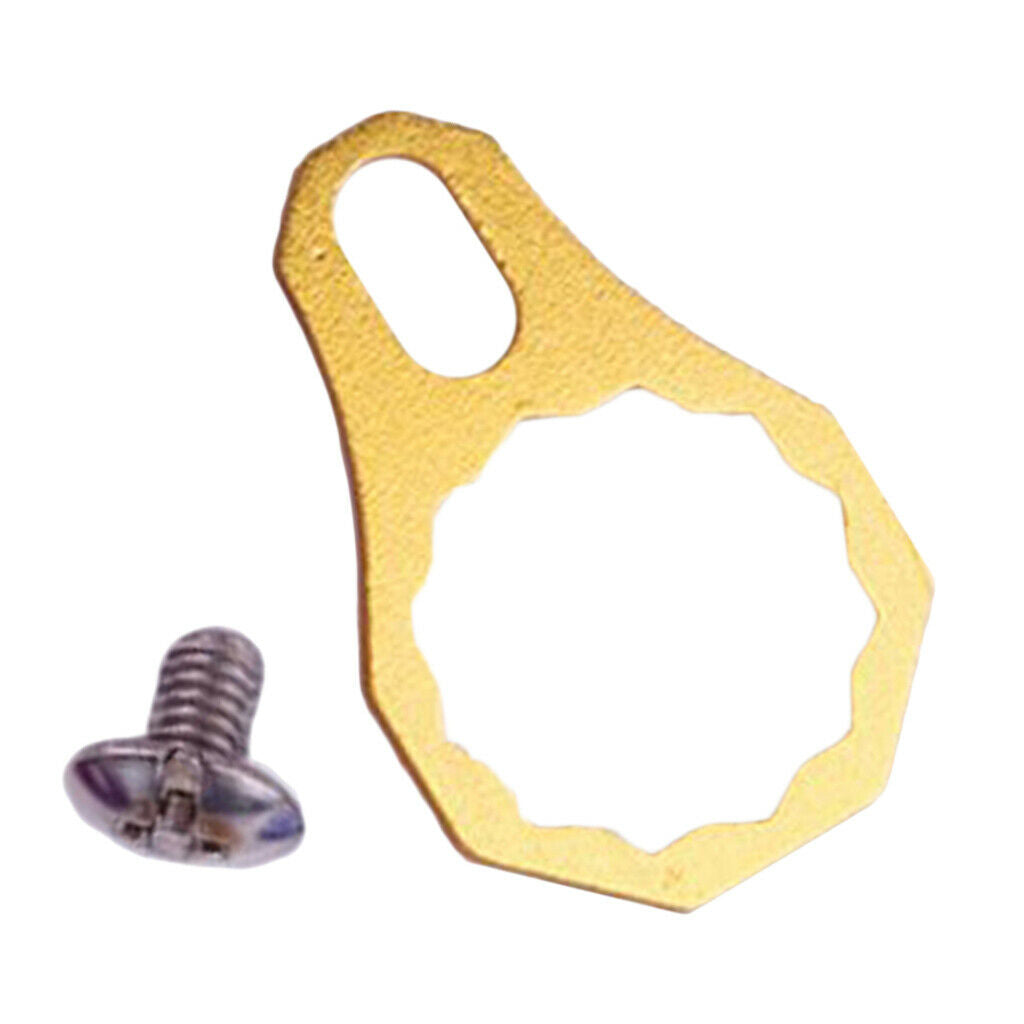 3 Pieces Reels Locking Plate Fishing Reel Handle Crank Nut Plate Left/Right