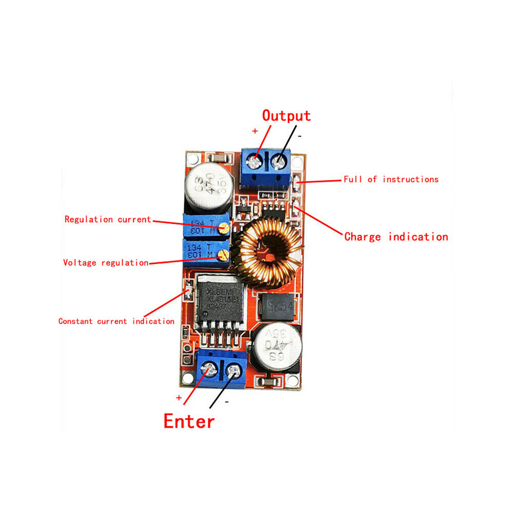 5A DC to DC CC CV Lithium Battery Step Down Charging Board Step Down Module