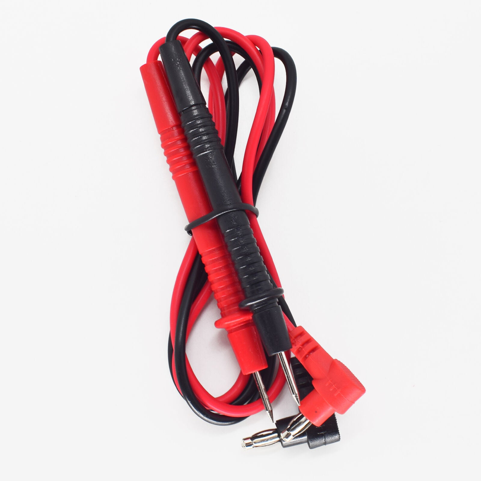 1set 4MM Plug Multimeter Multi Meter Test Lead Probe Wire Pen Cable 0.7M R+B
