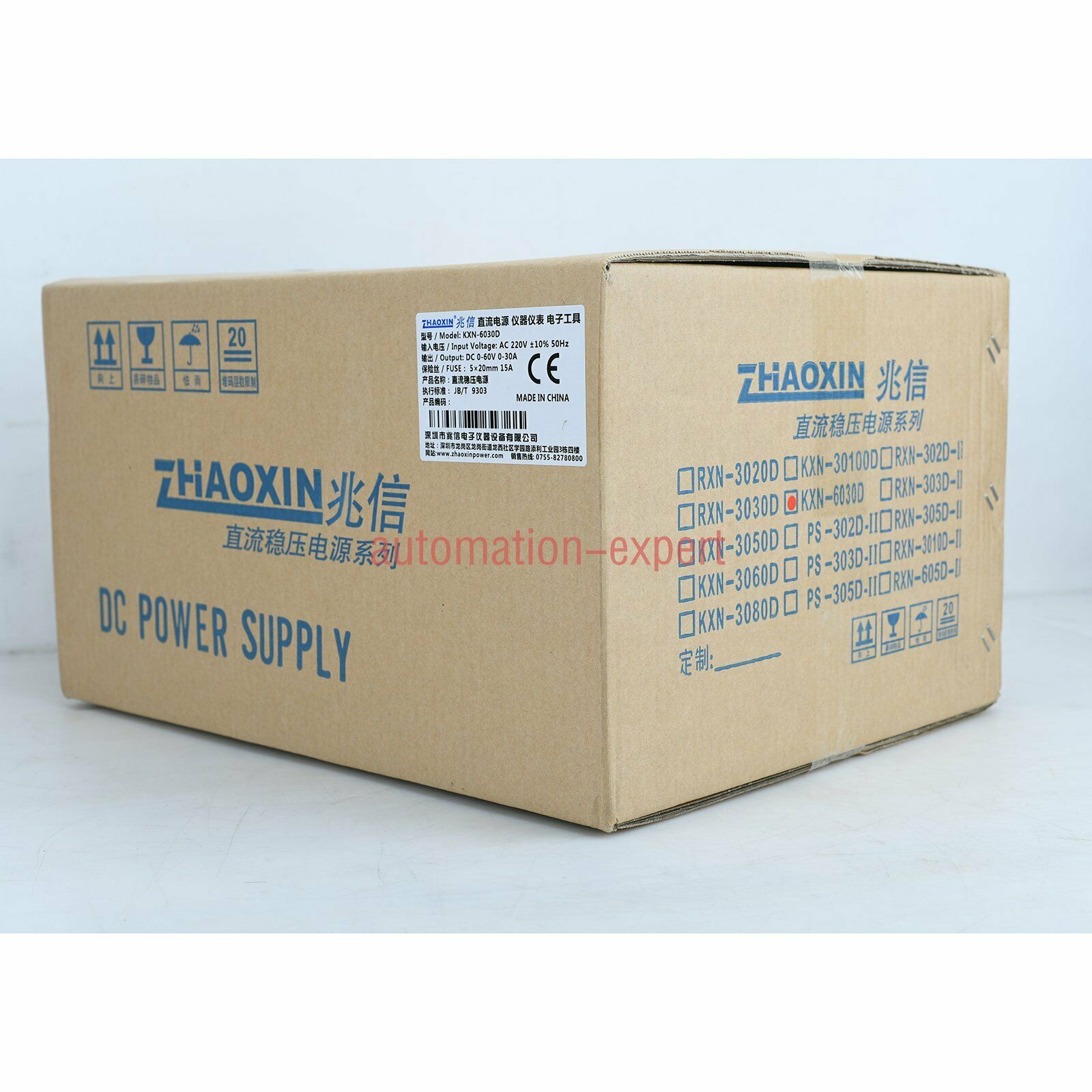 Brand new KXN-6030D Switching Power Supply adjustable DC 0-60V 0-30A 220V