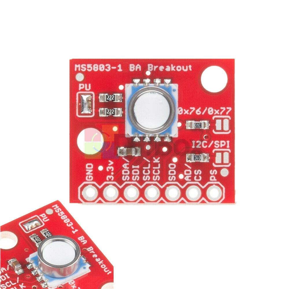 MS5803-01BA Liquid Gas Pressure Sensor Breakout I2C SPI Module Board for Arduino
