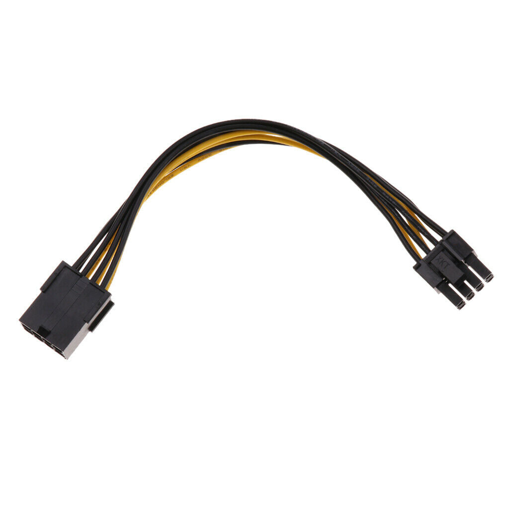 Pci E 8 pin to 8 pin (6 + 2 pin / 8 pin) extension cable Pci E