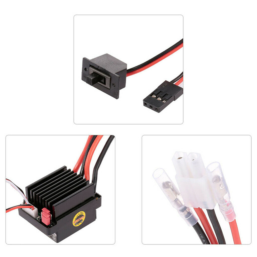 Crawler Brush Brushed 320A ESC Electronic Speed Controller Waterproof ESC for RC