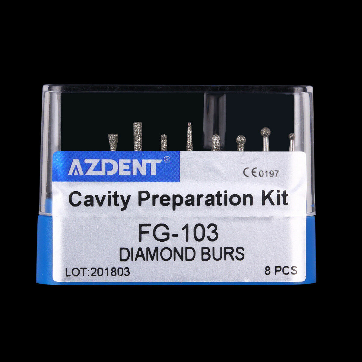 30 Boxes Dental FG-103 Diamond Burs Cavity Preparation For High Speed Handpiece