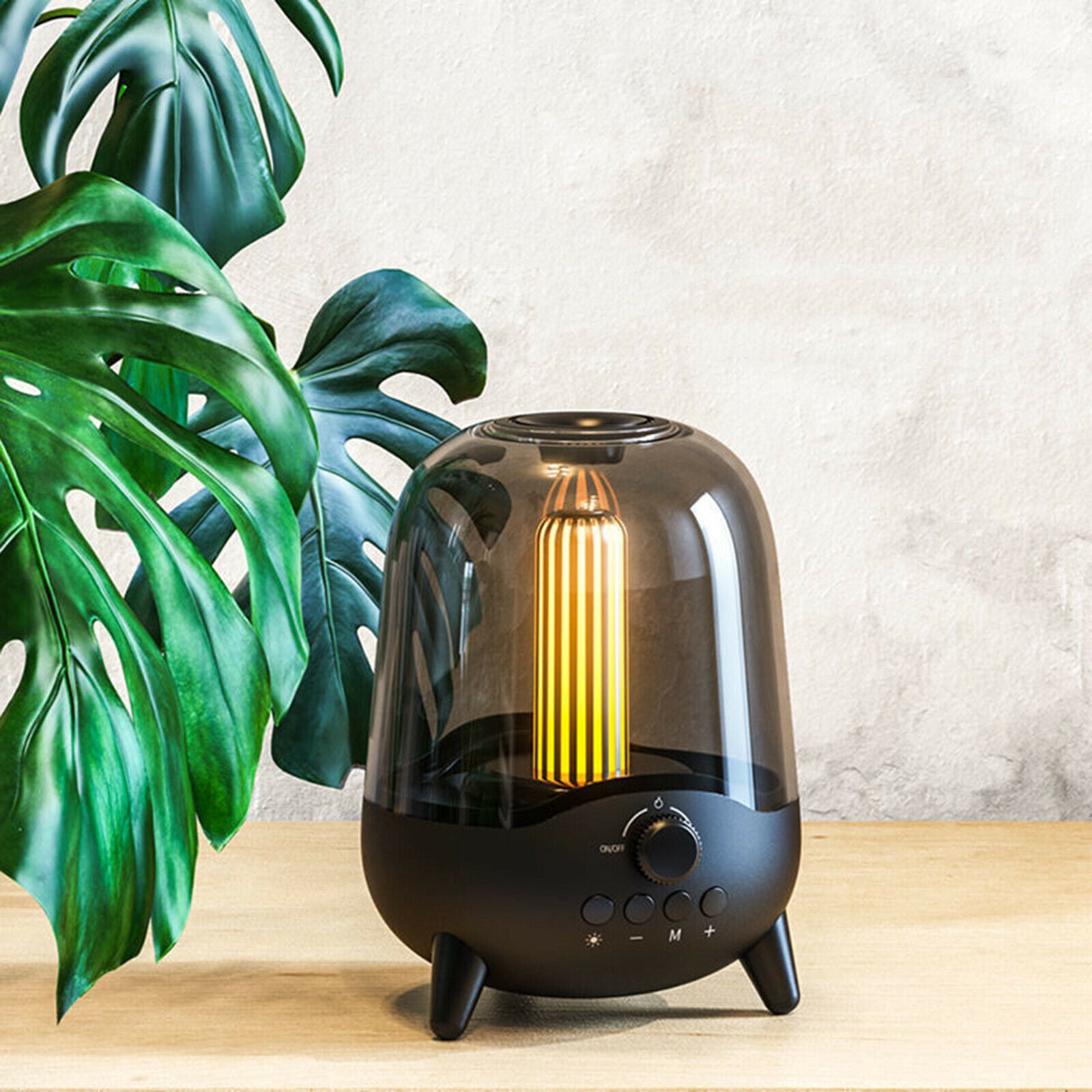 LED Bluetooth Speaker 3-Color Table Lamp Best Gifts for Kids Travel Shower