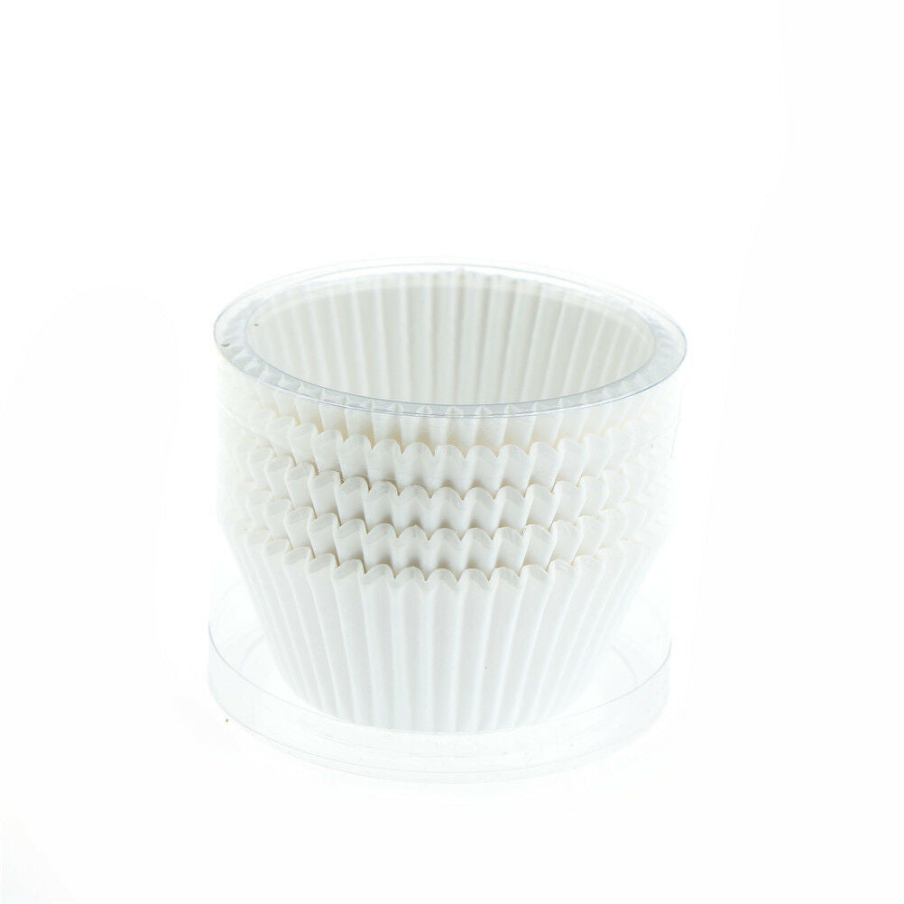 100pcs white cupcake paper cases cupcake paper cups for bakeware cake to .l8