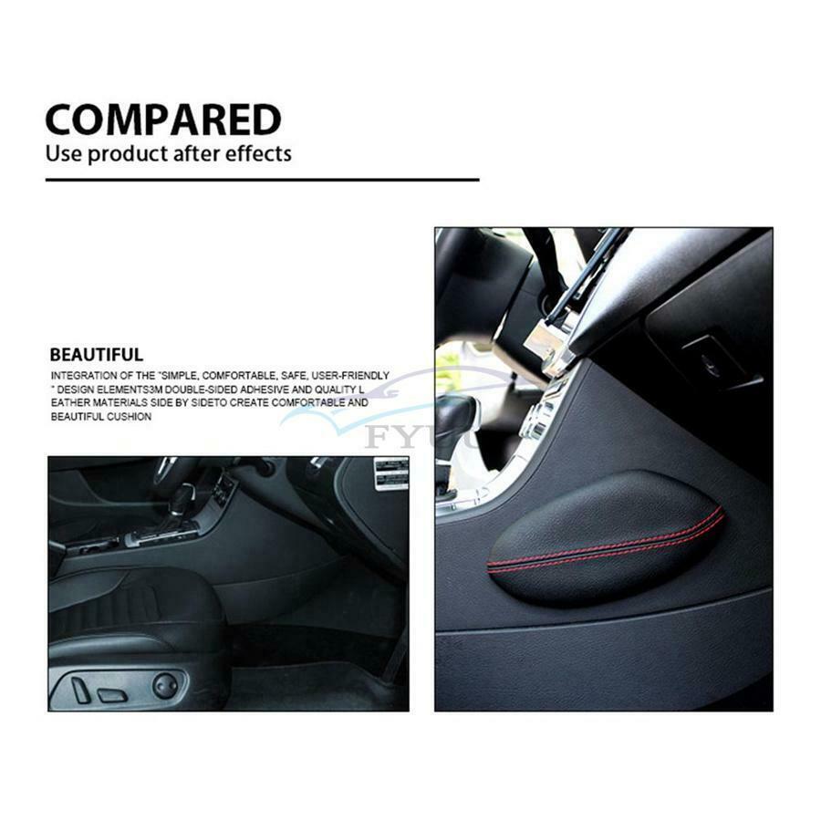 Universal Wear-resistant Leather Vehicle Driver's Side Knee Foot Support Pillow