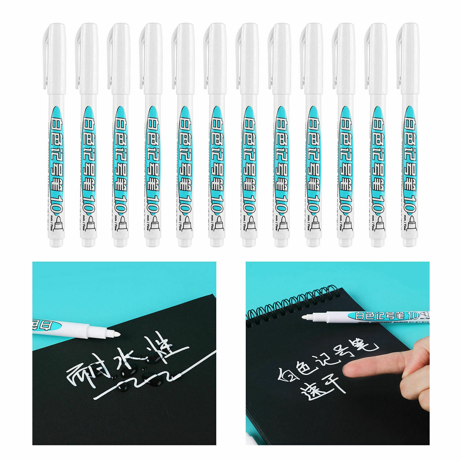 Paint Pens Paint Markers Never Fade Quick Dry and Permanent, Oil-Based
