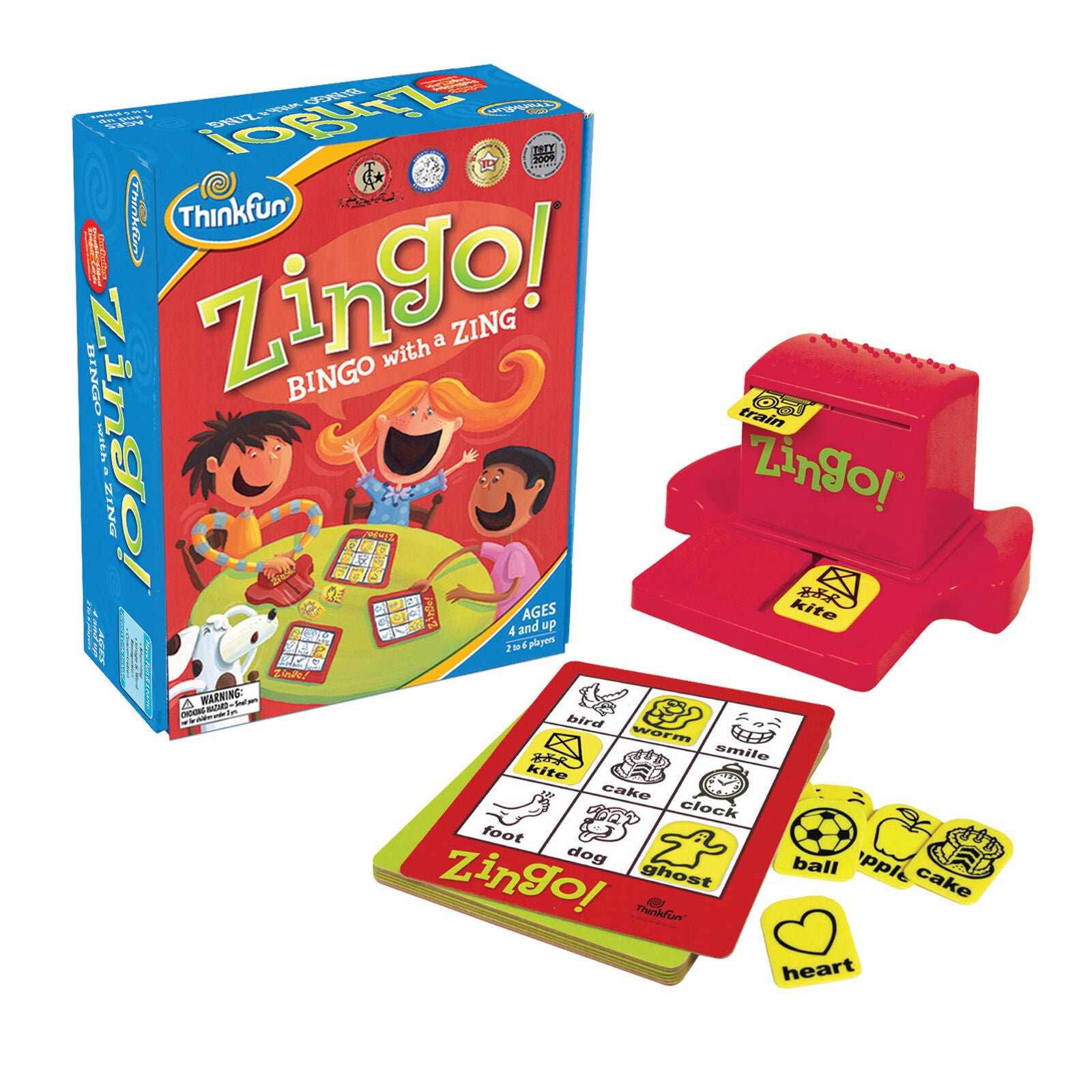 44007700 Ravensburger Zingo Bingo Childrens Learning Games Toys Age 6+ Years