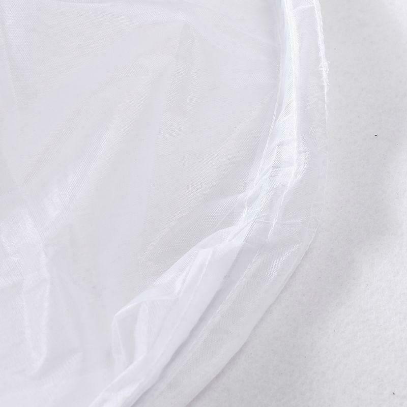 Women Bridal 3 Hoop A-Line Floor-Length Full Slip Petticoat Ball Gown Two-Layer