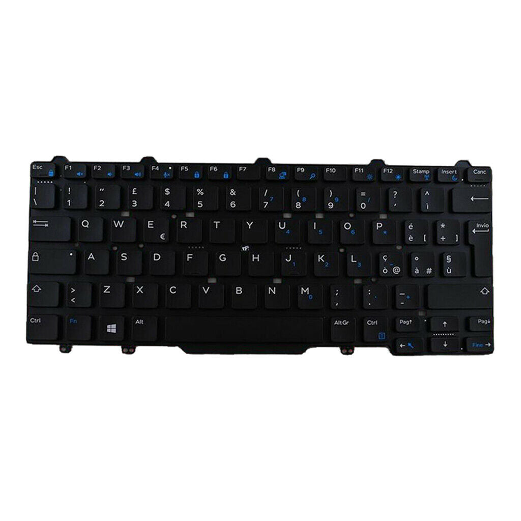 Plastic Italian PC Laptop Notebook Keyboard Keypad for Dell E3340 E7450