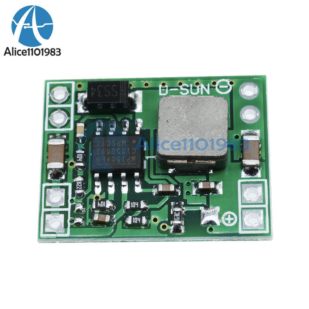 2PCS 5V 3A Mini Step Down Power Supply Module DC Converter Input 7V~28V Output