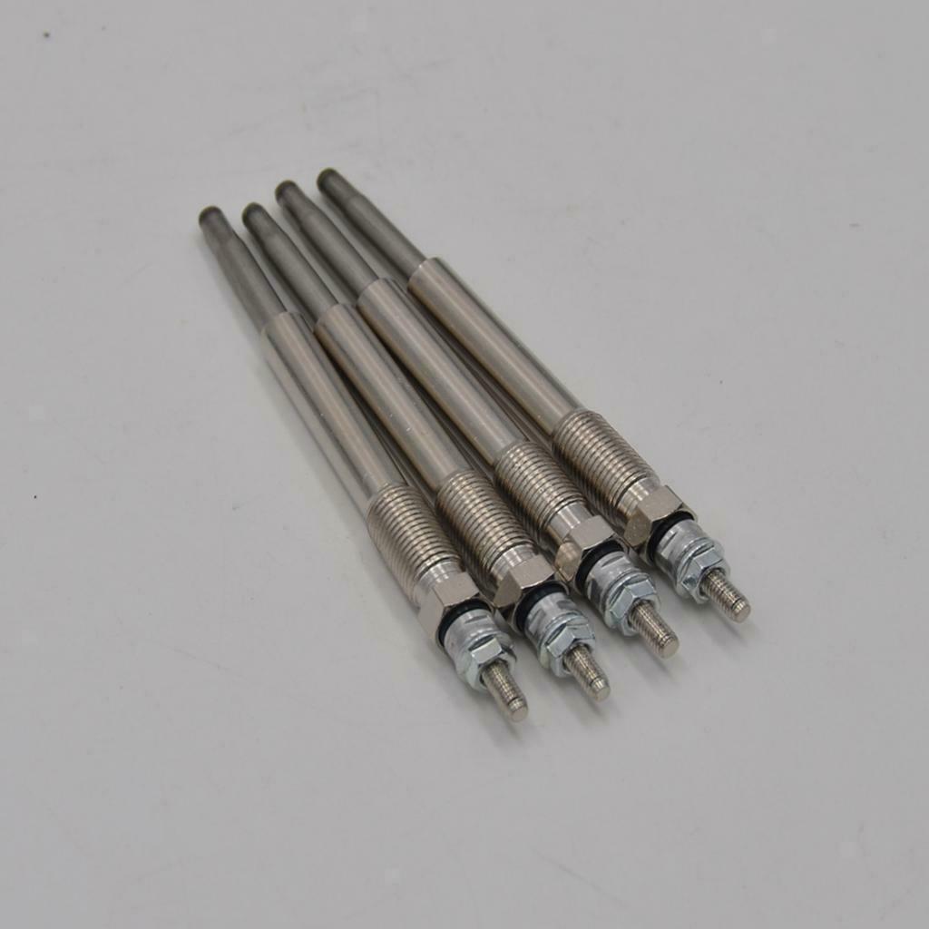 4 Pieces High performance Heater Glow Plugs Coil Quick Start Hotter Sets