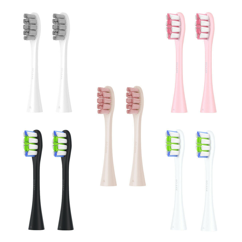 2x Premium Sonic Toothbrush Heads for   Electric Toothbrush Repleacement
