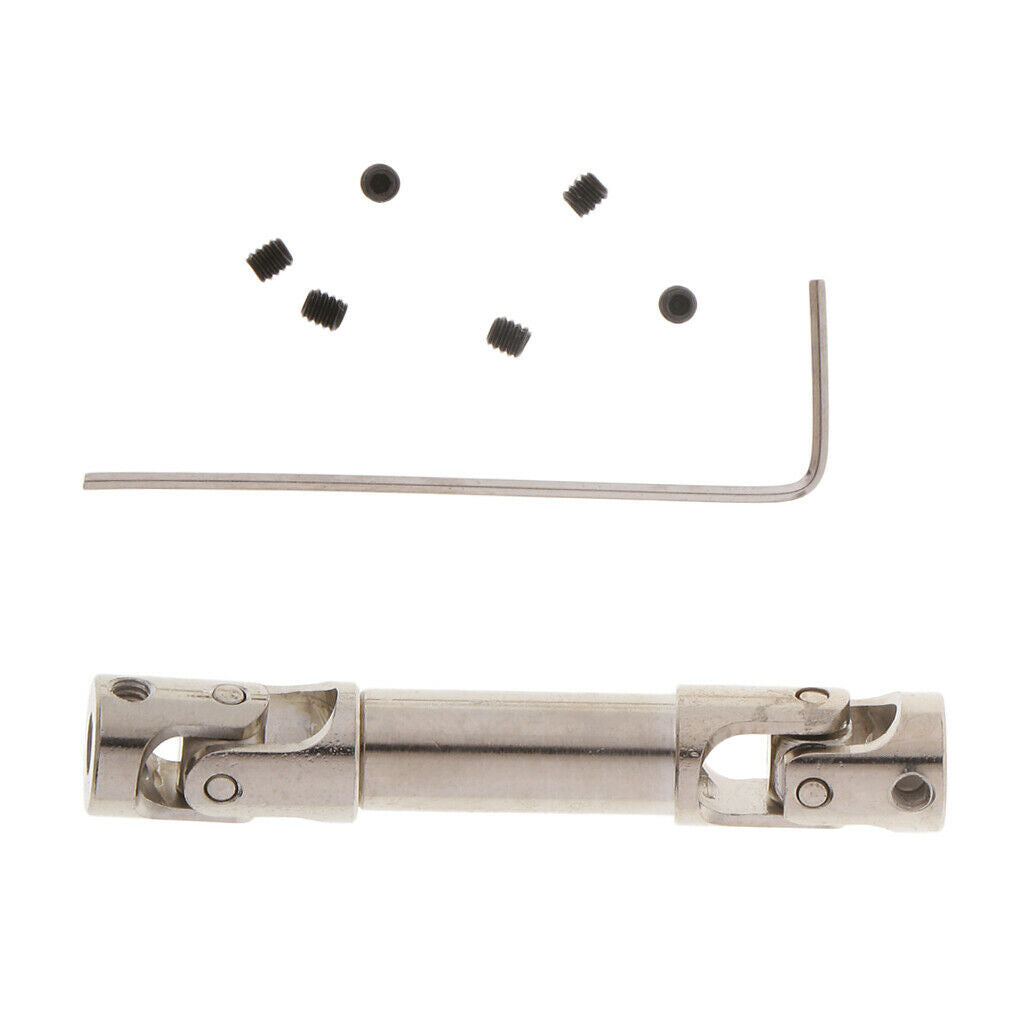 3x3mm Steel Crawler Drive Shaft CVD for 1/10 RC Car SCX10 CC01 / D90 Car Truck