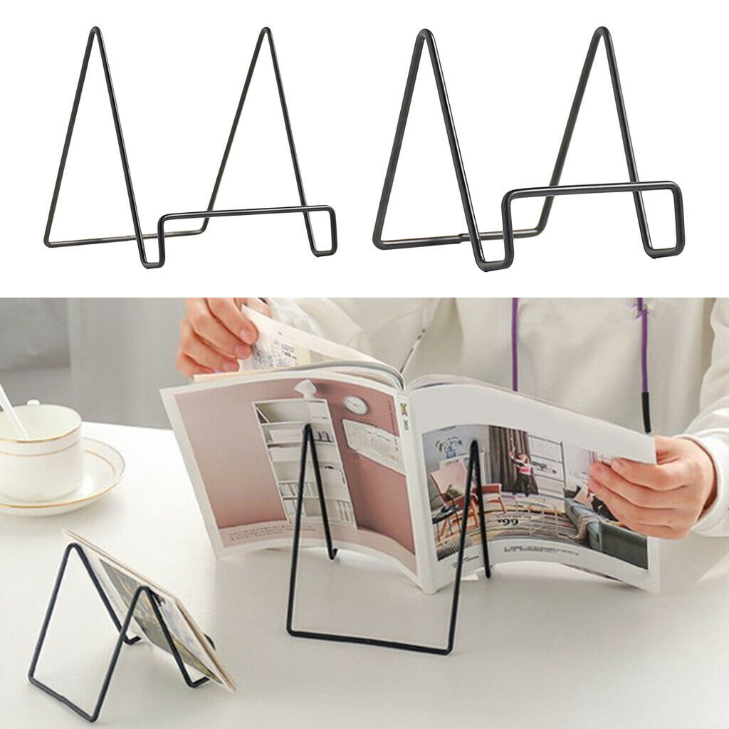 Lots 2 Geometric Picture Frame Holder Photo Rack Home Living Room Decor