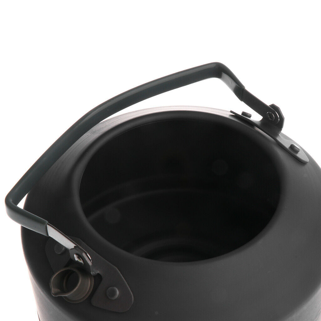 Outdoor Camping Picnic Kettle Tea Pot Coffee Pot Backpacking Teakettle 0.9L