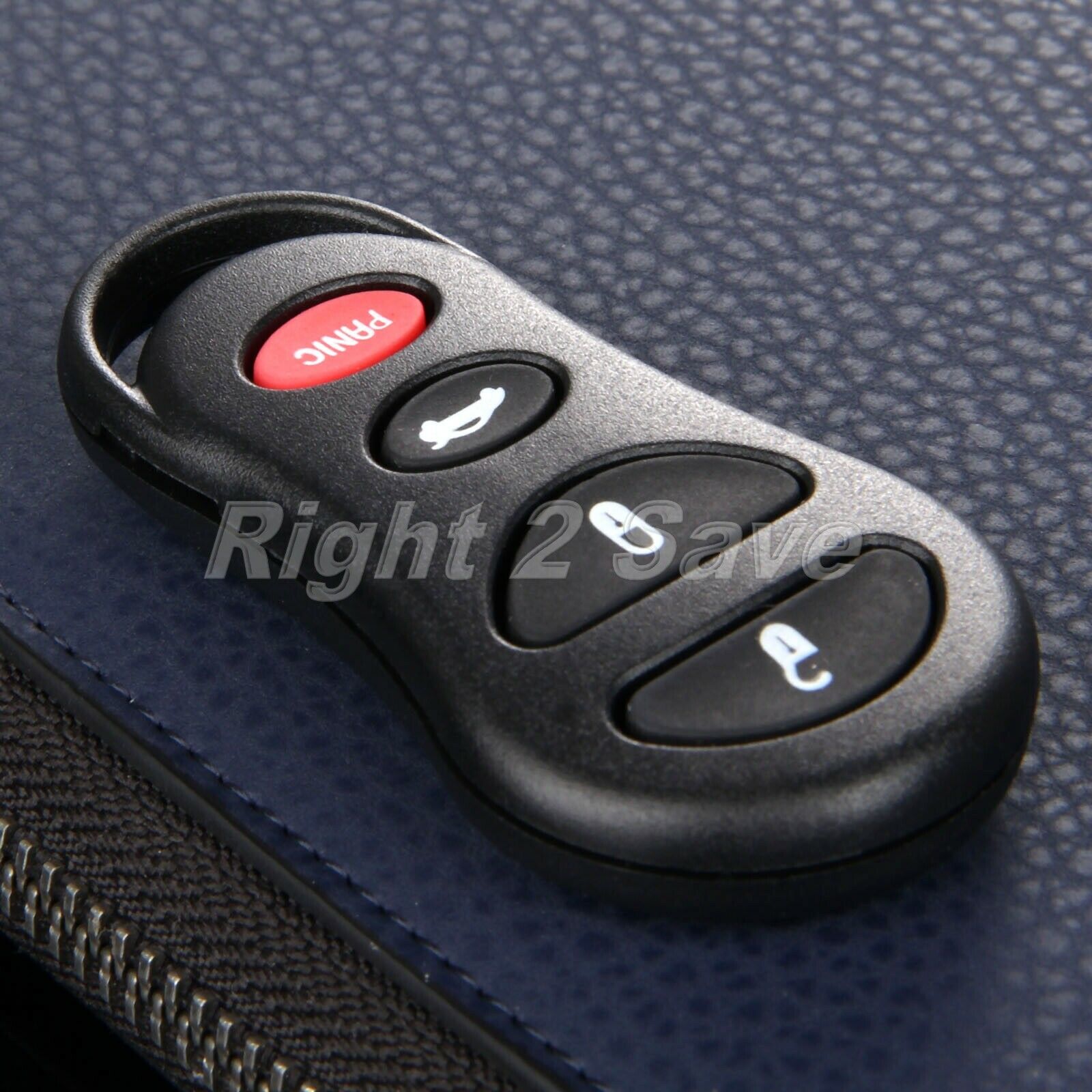 For Dodge Neon Chrysler Sebring Jeep Car Remote 4 Buttons Key Case Shell Fob