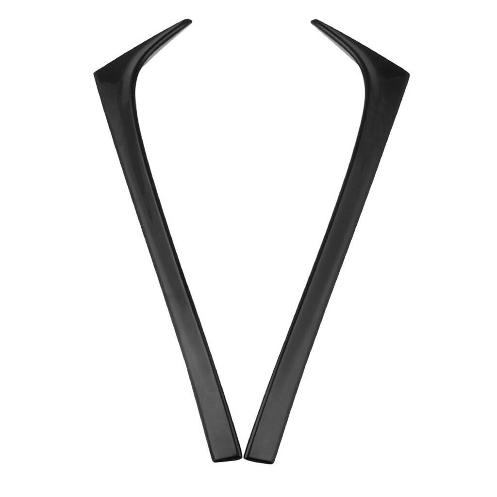 For VW GOLF 7 VII MK7 TSI TDI ABS Plastic Rear Lip Spoiler Wing Gloss, Black