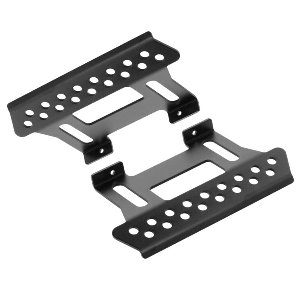 4Set RC Foot Side Steps Pedal Plate for 1/10 Axial SCX10 D90 Accessories