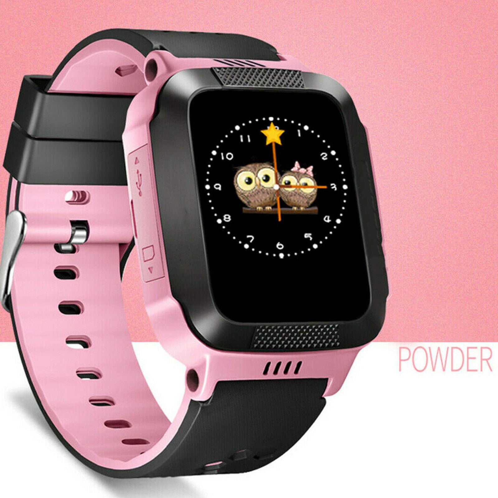 Fitness Kids Children Smart Watch Camera Locator SOS Tracker/SIM Card Slot