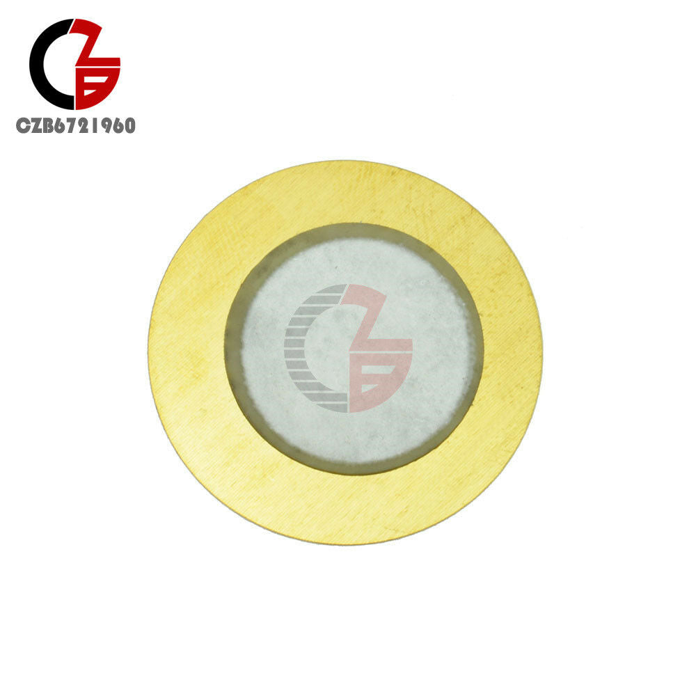 10PCS 12mm Piezo Elements Sounder Sensor Trigger Drum Disc Copper