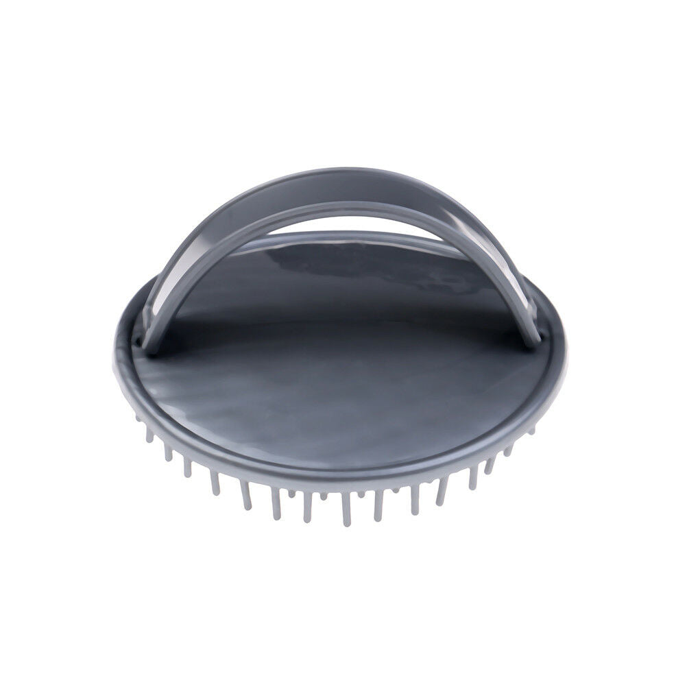 Shower Hair Shampoo Brush Comb Silicone Massage Scalp Anti-Skid Hairbrush.l8