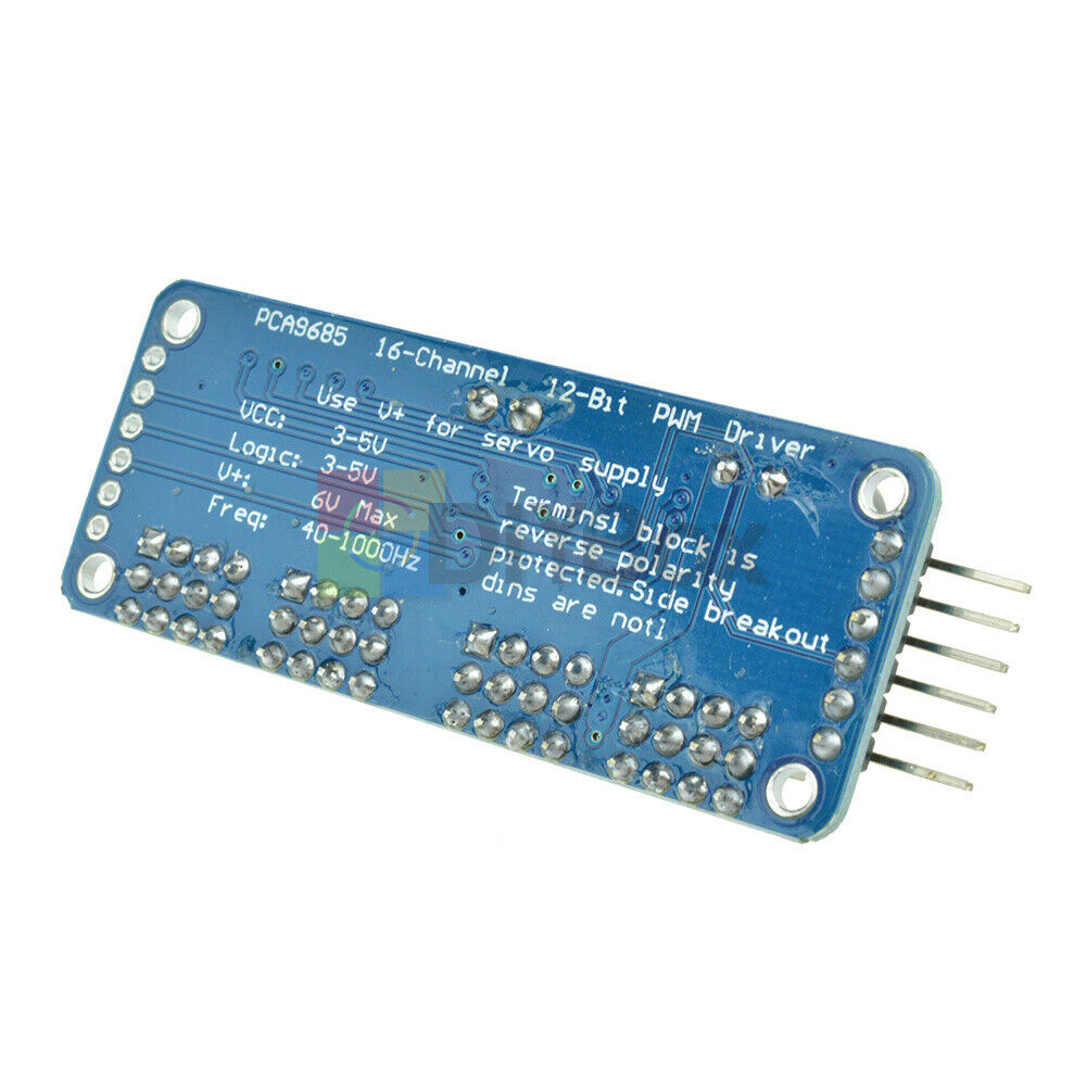 2x PCA9685 Servo Motor Driver 16-Channel 12-bit PWM I2C Module For Arduino Robot