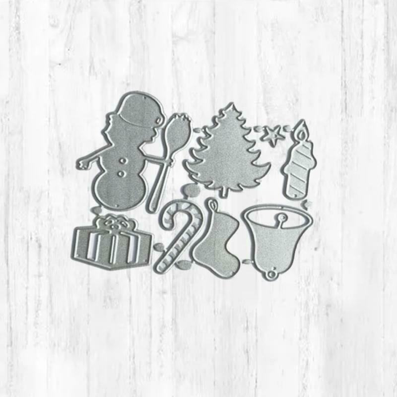Christmas Tree Gift Metal Cutting Dies Stencil DIY Scrapbooking Album Paper Card