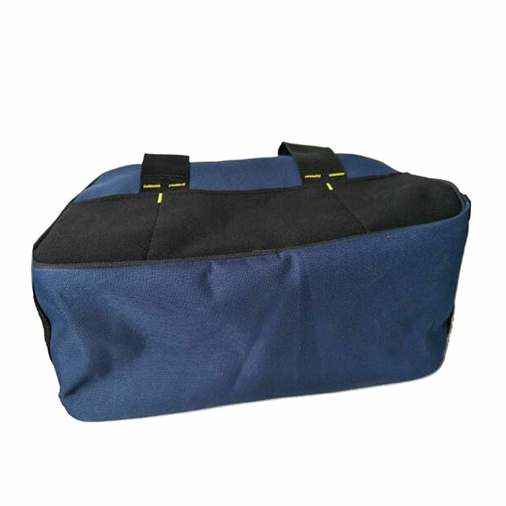 14 Inch Tool Bag Heavy Duty Tool Storage Bag with 600D Canvas, Open Mouth,