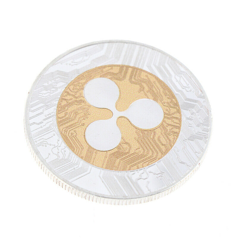 1pc Ripple coin XRP CRYPTO Commemorative Ripple XRP Collectors Coin G Jc