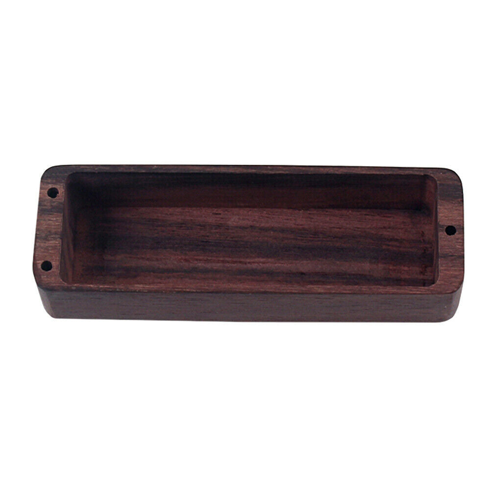 1x Rose Wood Guitar Soapbar Pickup Cover for 5 String Guitar Bass Parts