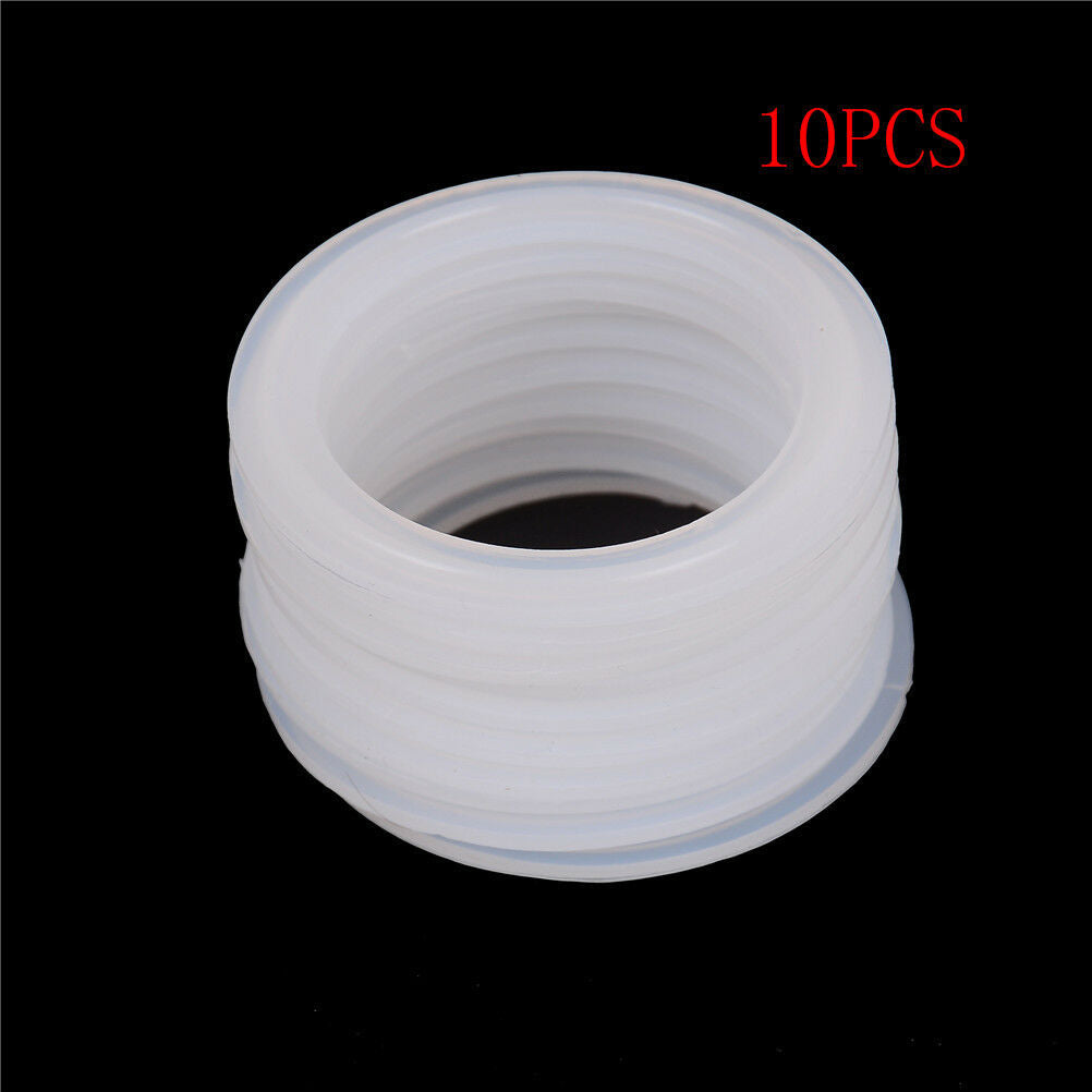 10Pcs 2" Sanitary TriClamp Silicon Gasket Fits 64mm OD Type Ferrule Flange  SJ
