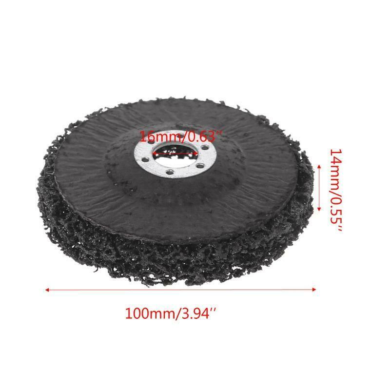 Poly Strip Disc Wheel Paint Rust Removal Clean Remove For Angle Grinder 100x16mm