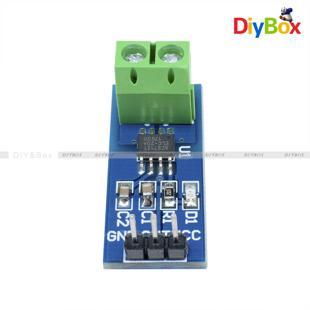 20A ACS712 Module 5V Measuring Range Current Sensor Hall Board For Arduino new