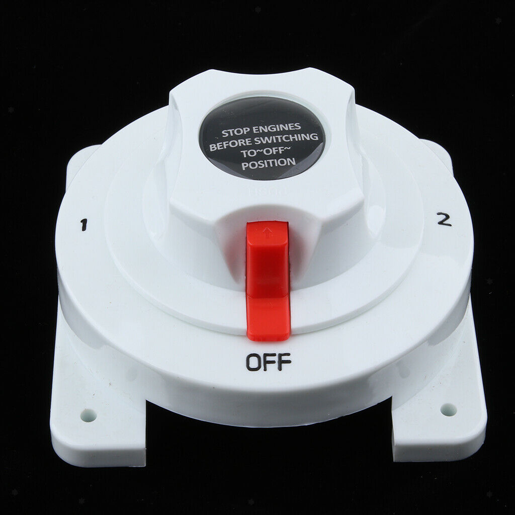 175A Marine Boat Yacht Battery Electrical Selector Switch - Both 1 2 OFF