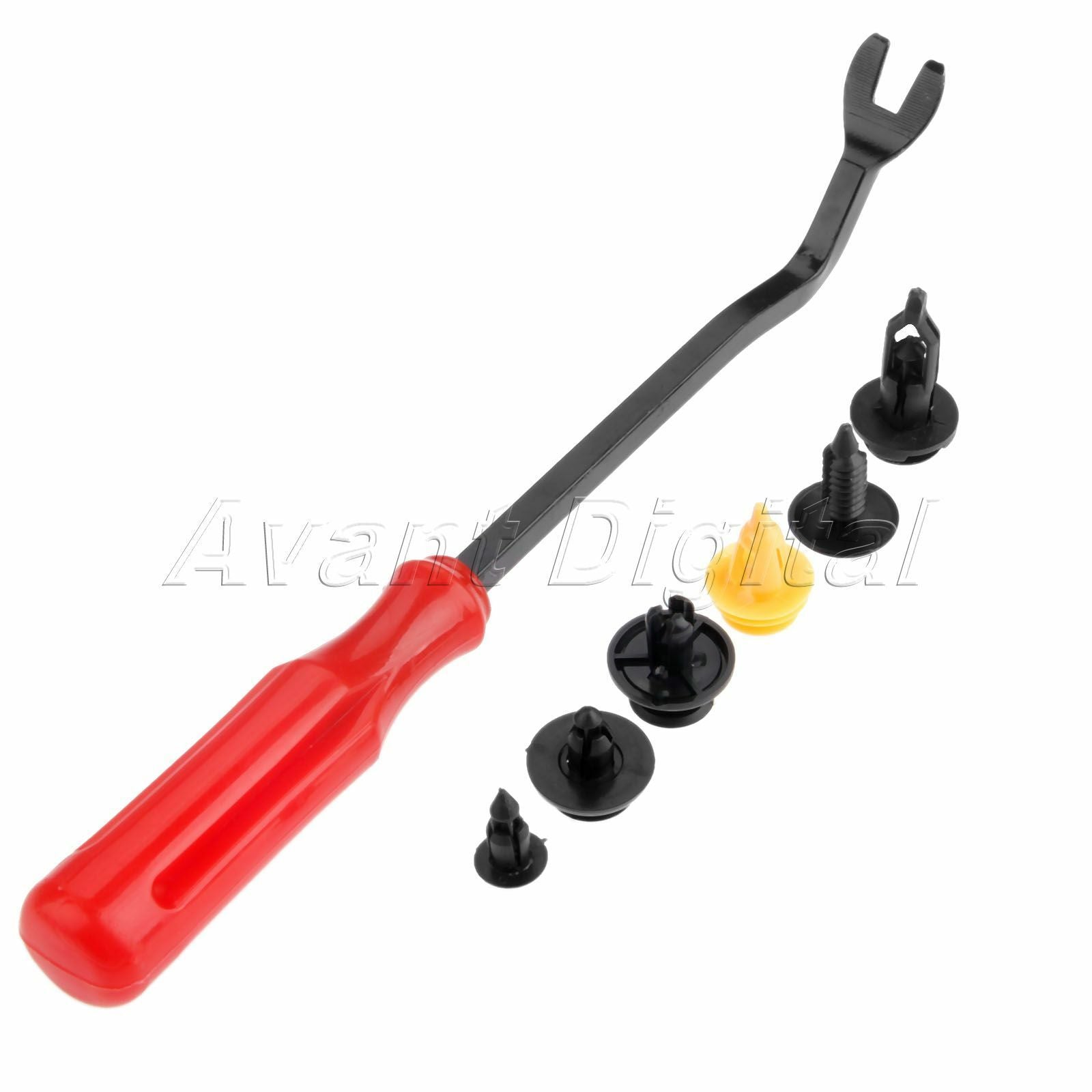 Sets Car 120 pcs Fasteners Car Door Fastener Pliers Tools Panel Remover tool 6"