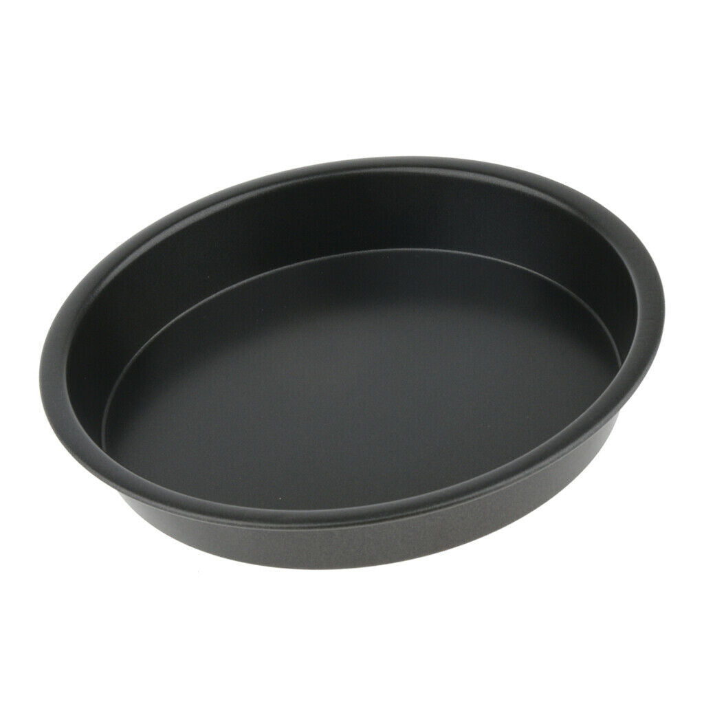 Pizza Baking Tray Cook Rack For BBQ Barbecue - Black, 6in